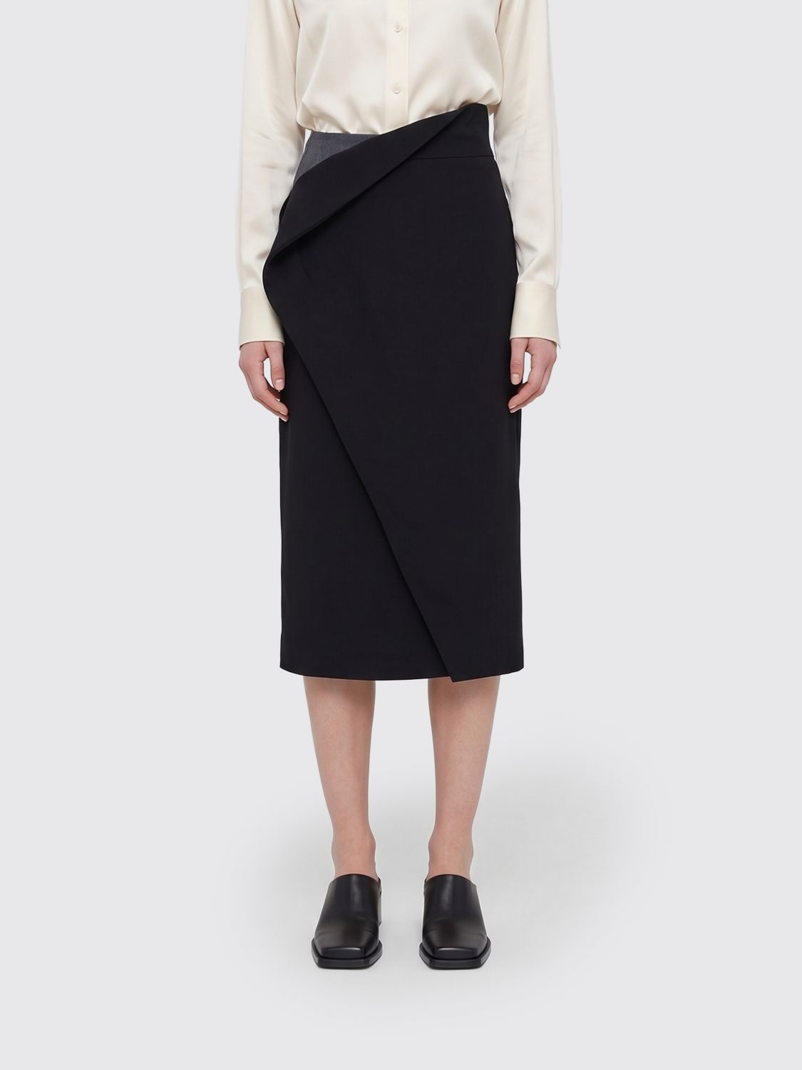 JIL SANDER Gonna Donna colore Nero