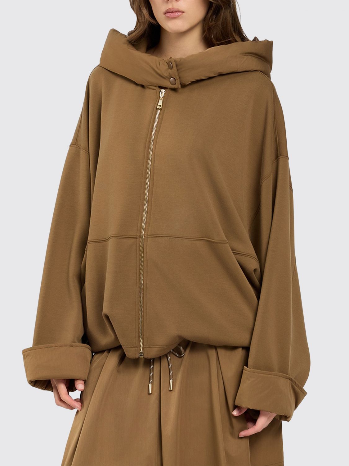TWINSET U & B Sweatshirt Damen Farbe Braun