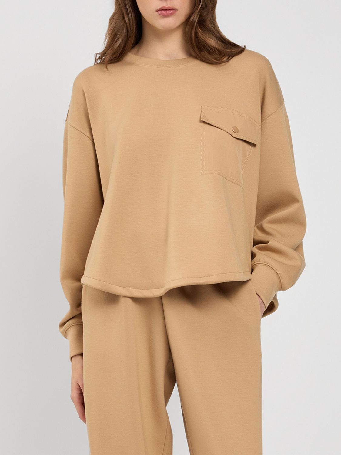 TWINSET U & B Sweatshirt Damen Farbe Beige