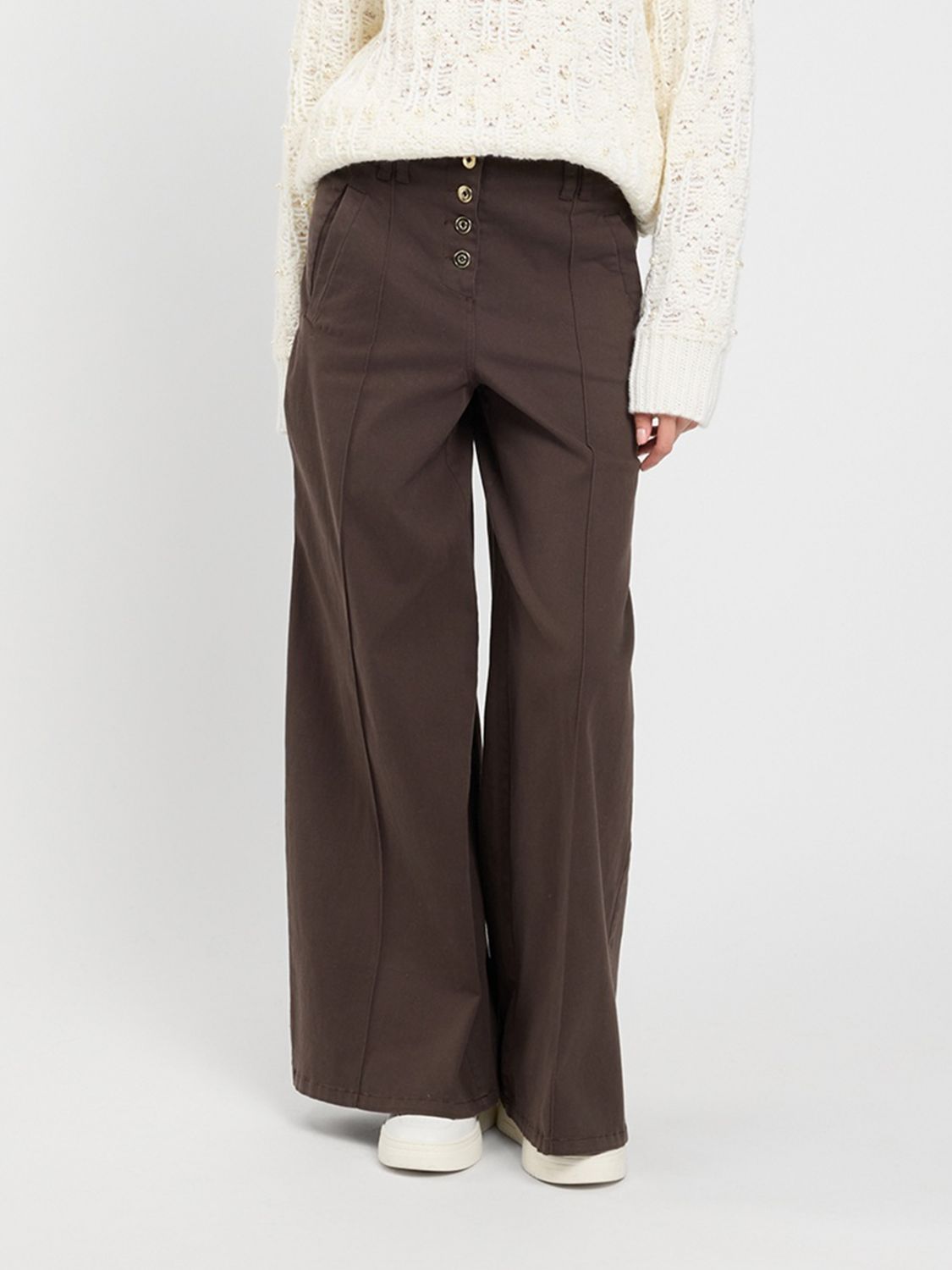 TWINSET U & B Hose Damen Farbe Kaffee Braun