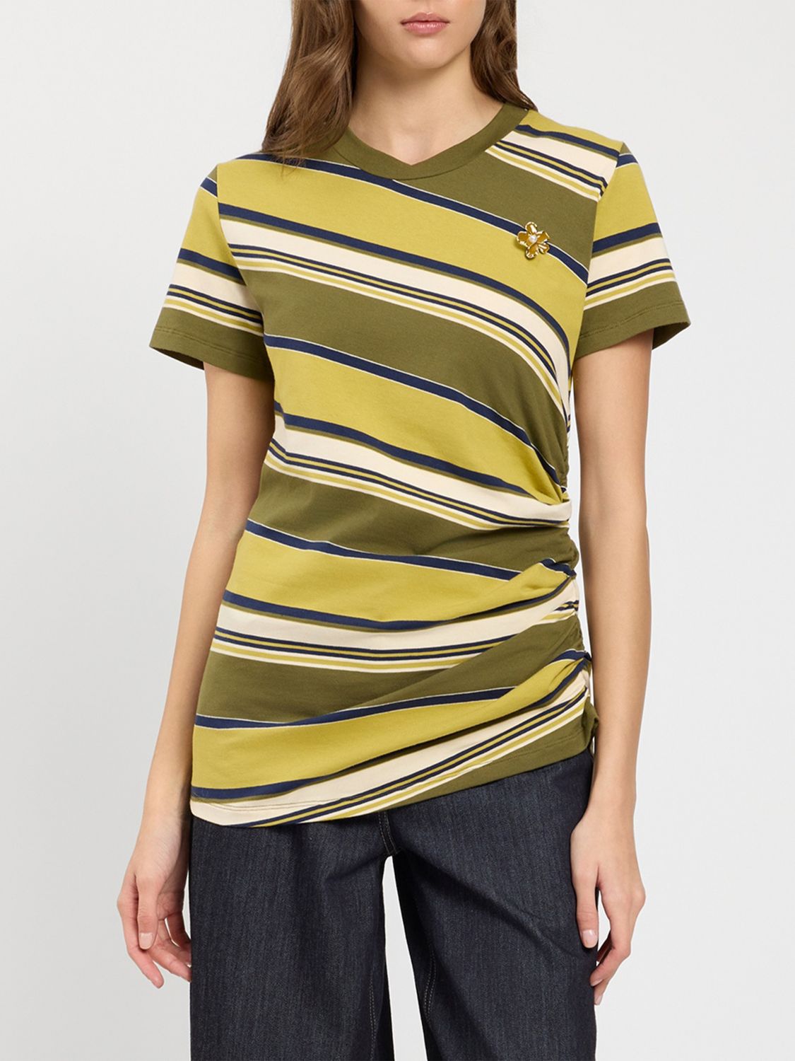 TWINSET U & B T-Shirts Donna colore Rigato