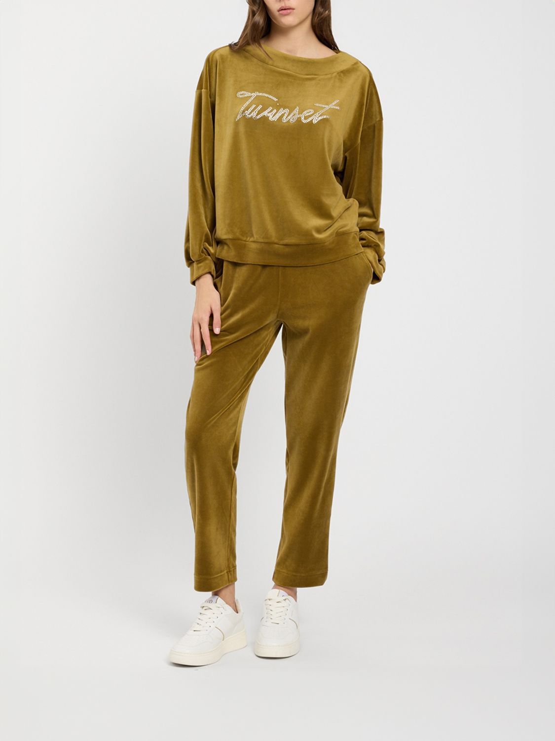 TWINSET U & B Jumpsuit Damen Farbe Grün