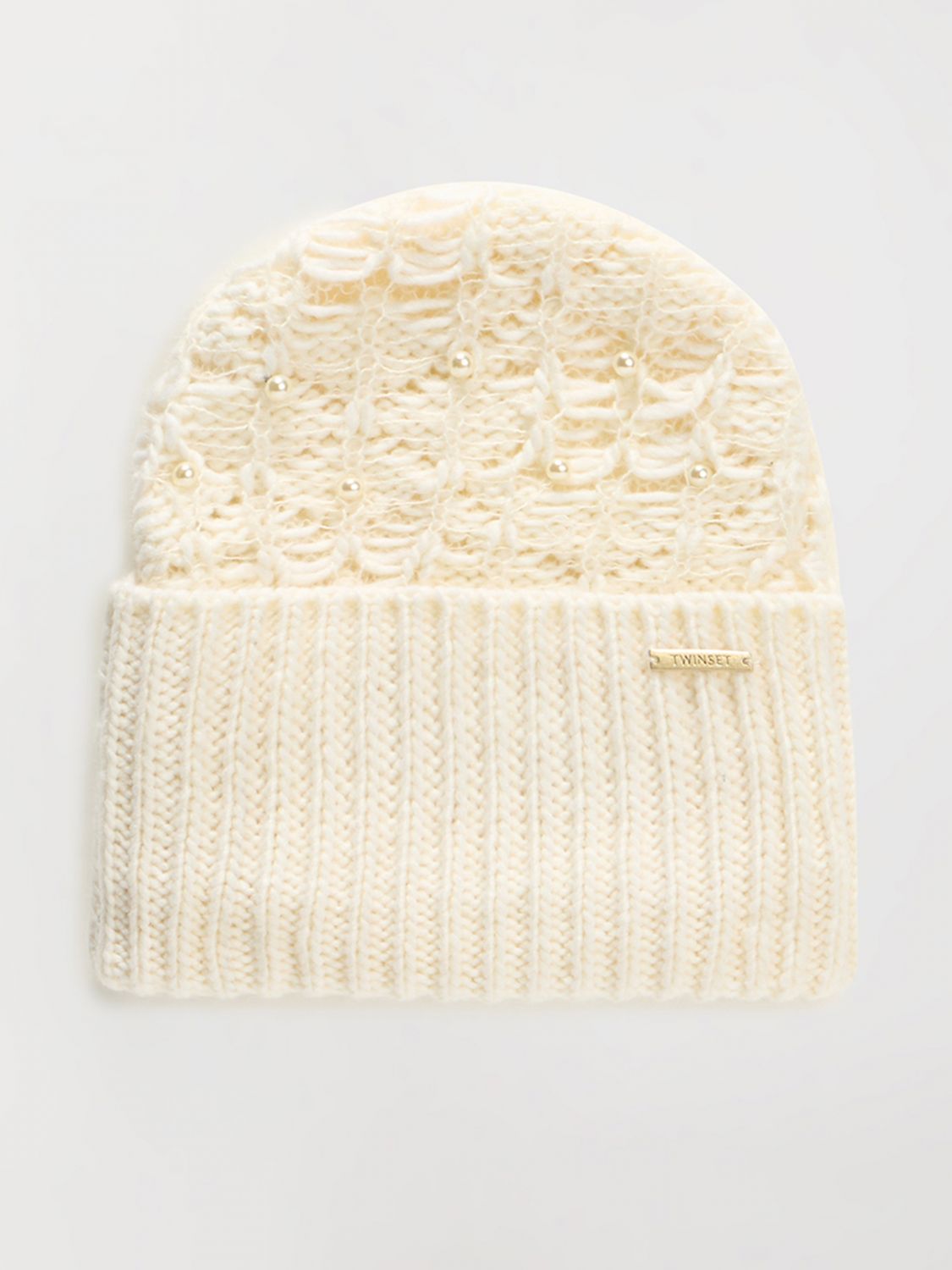 TWINSET U & B Cappello Donna colore Perla