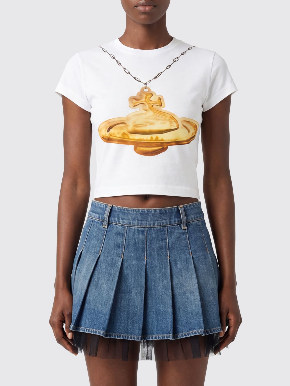 VIVIENNE WESTWOOD T-Shirts Donna colore Bianco