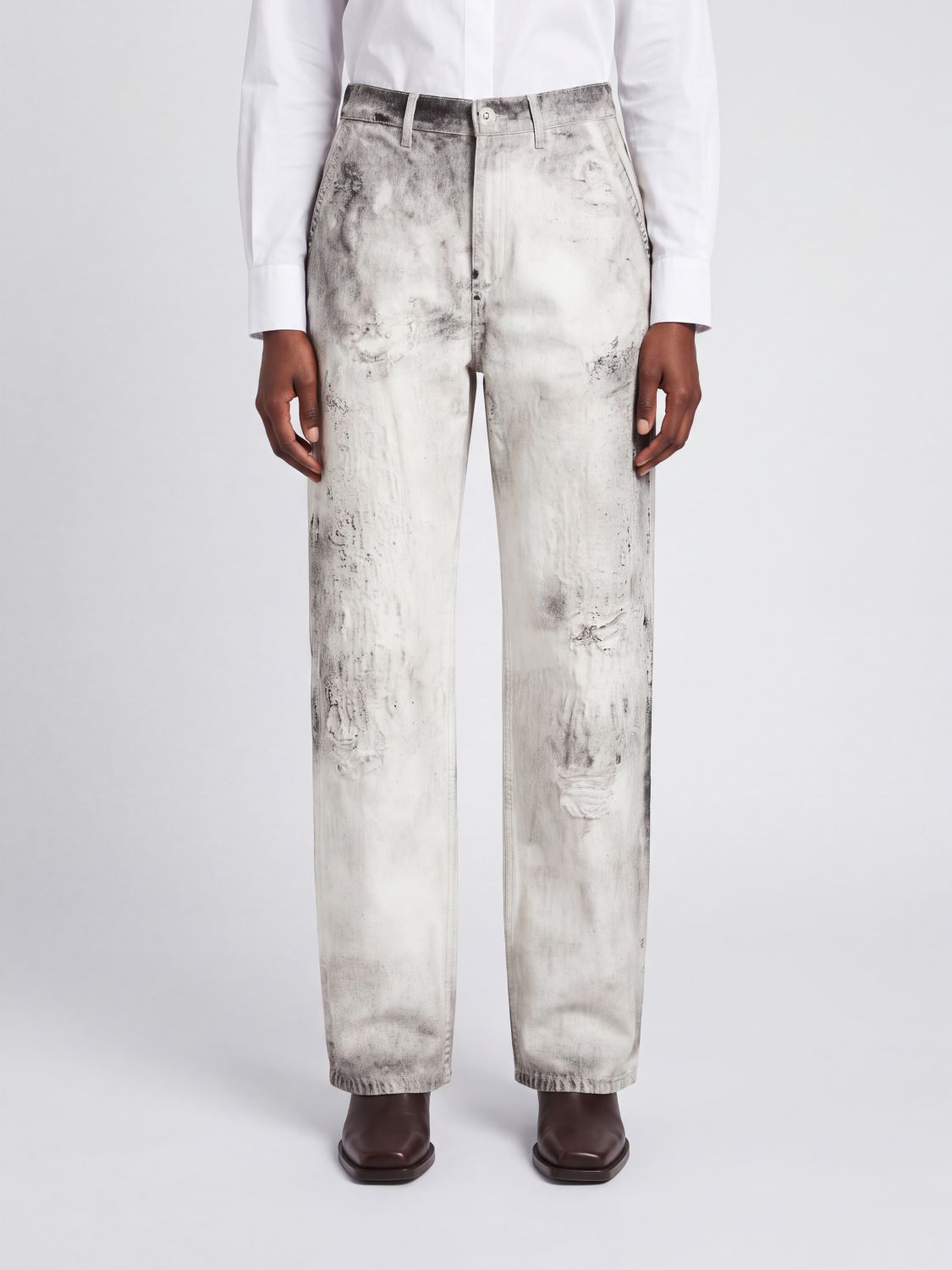 CAMPER Jeans Donna colore Bianco