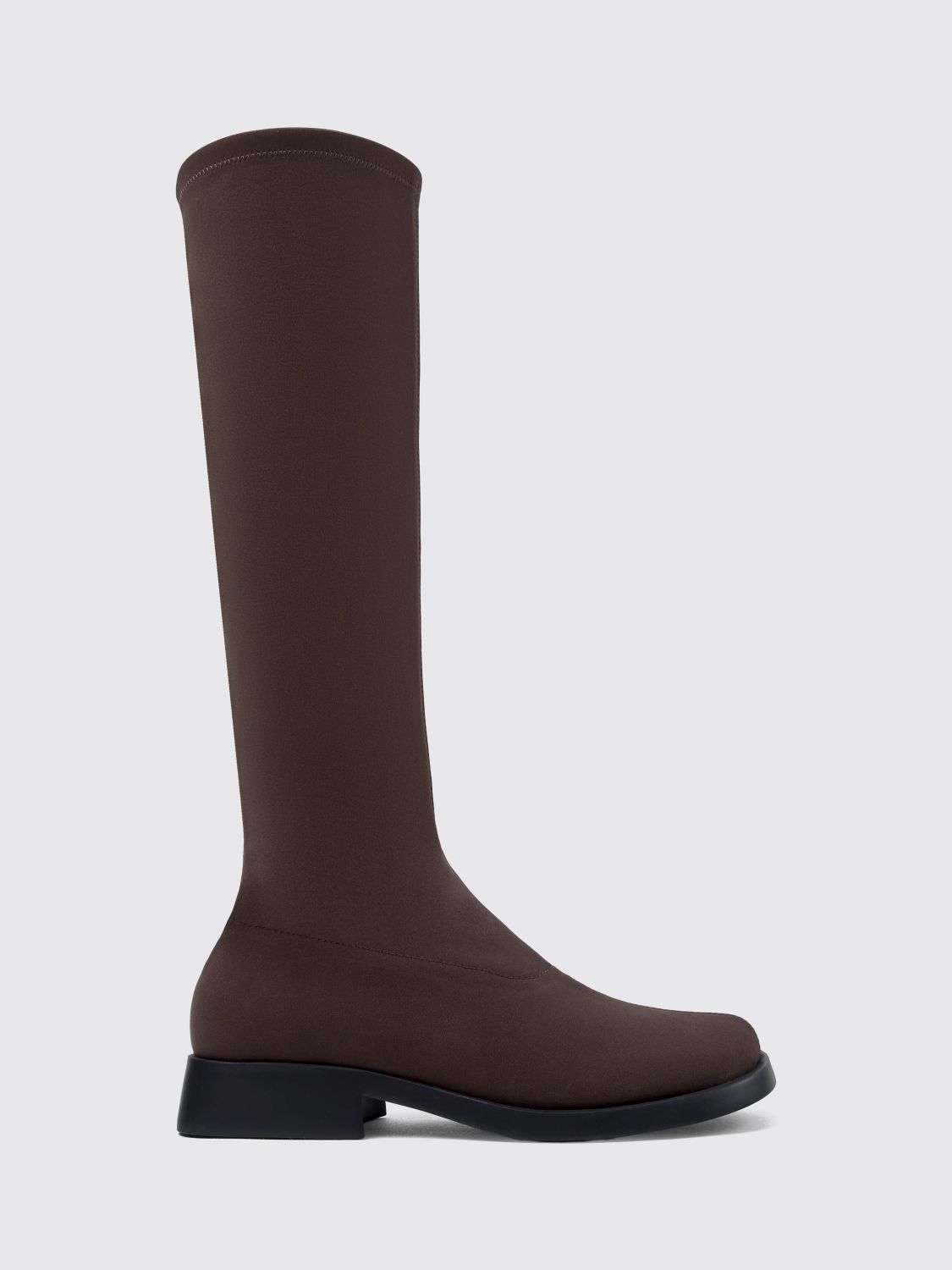 Camper Donna Knee-High Boots in Recycled PET with XL Extralight Sole