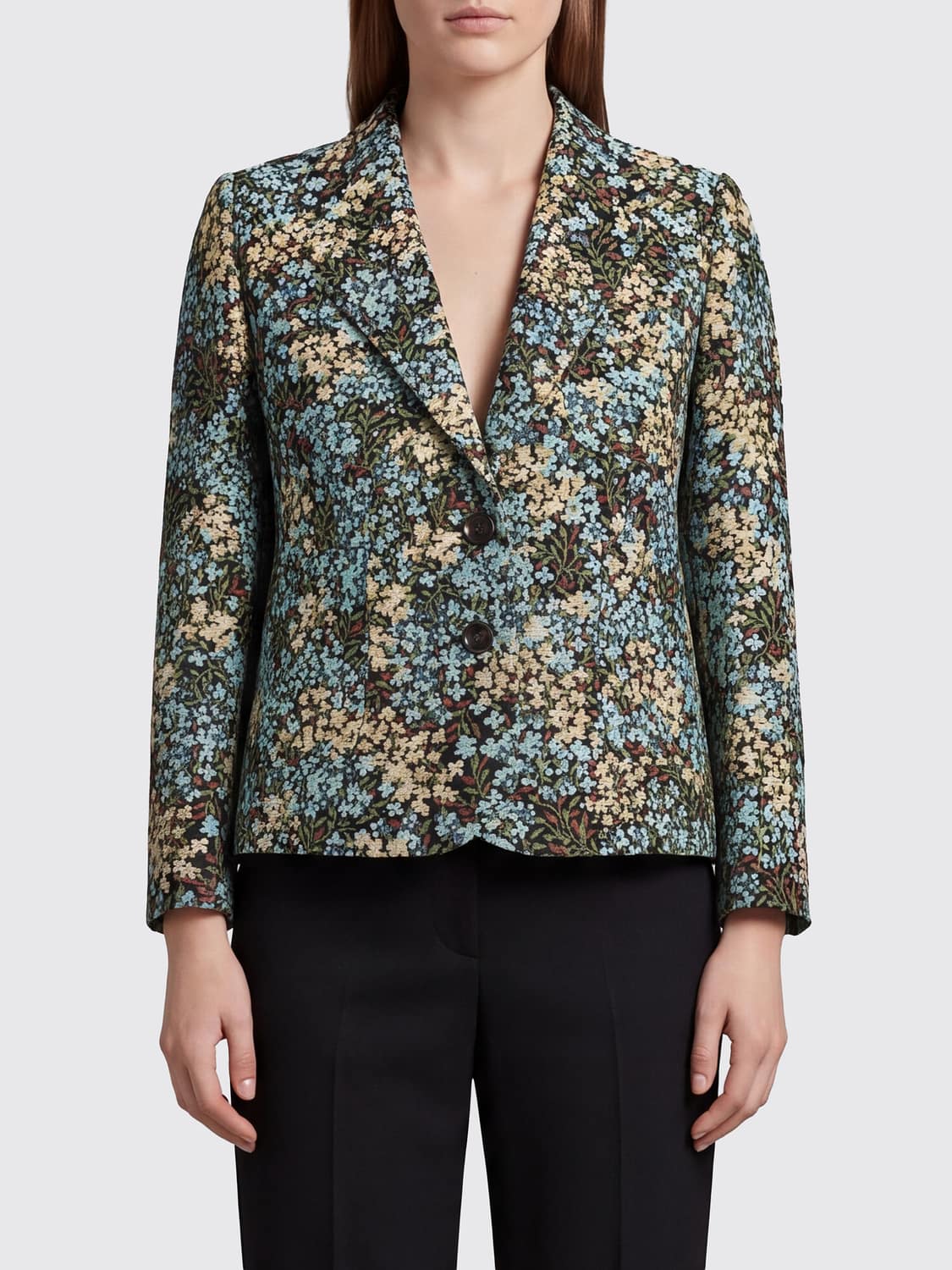 DRIES VAN NOTEN Jacket Woman color Sky