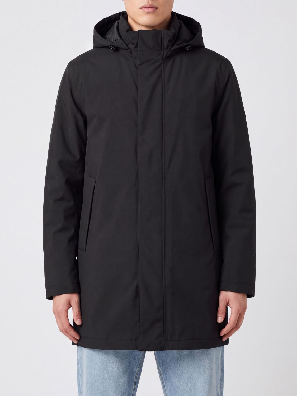 Herno Short Breathable Gore-Tex Parka with Detachable Hood