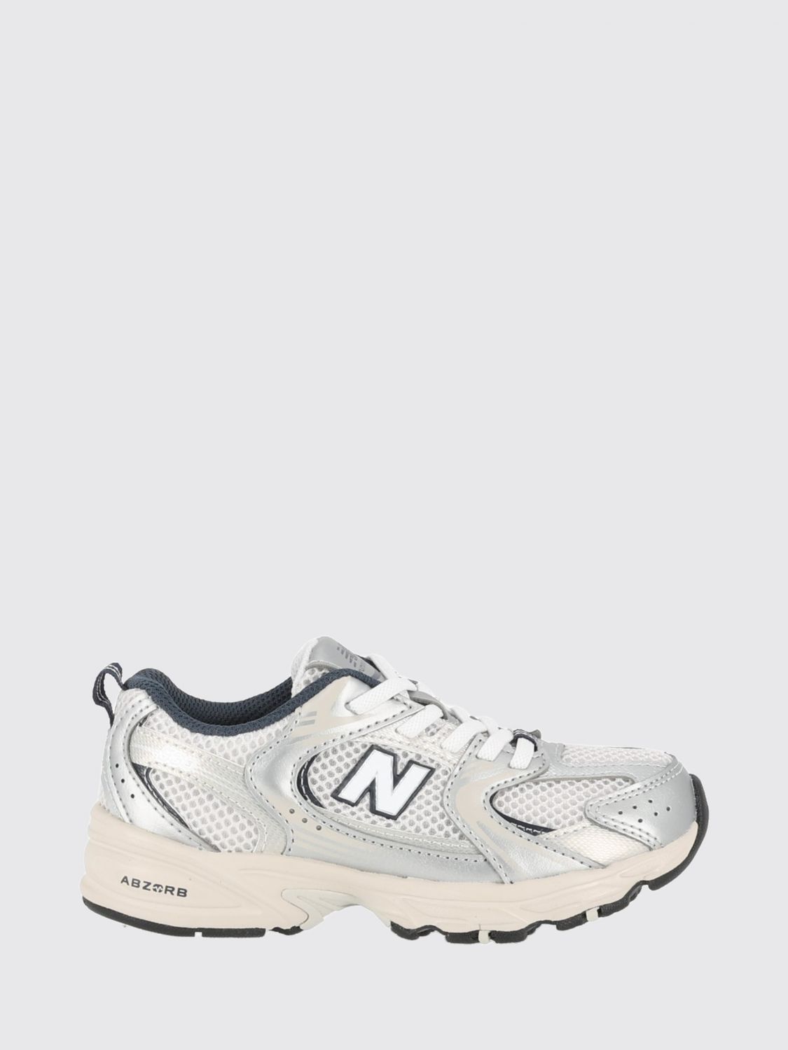 NEW BALANCE Sneakers 530 da bambino in mesh e pelle sintetica con logo