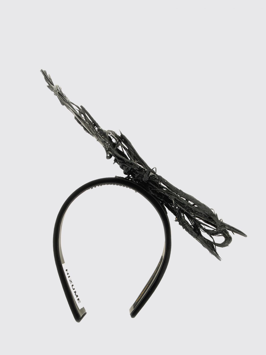 COMME DES GARÇONS Embroidered Velvet Rigid Headband