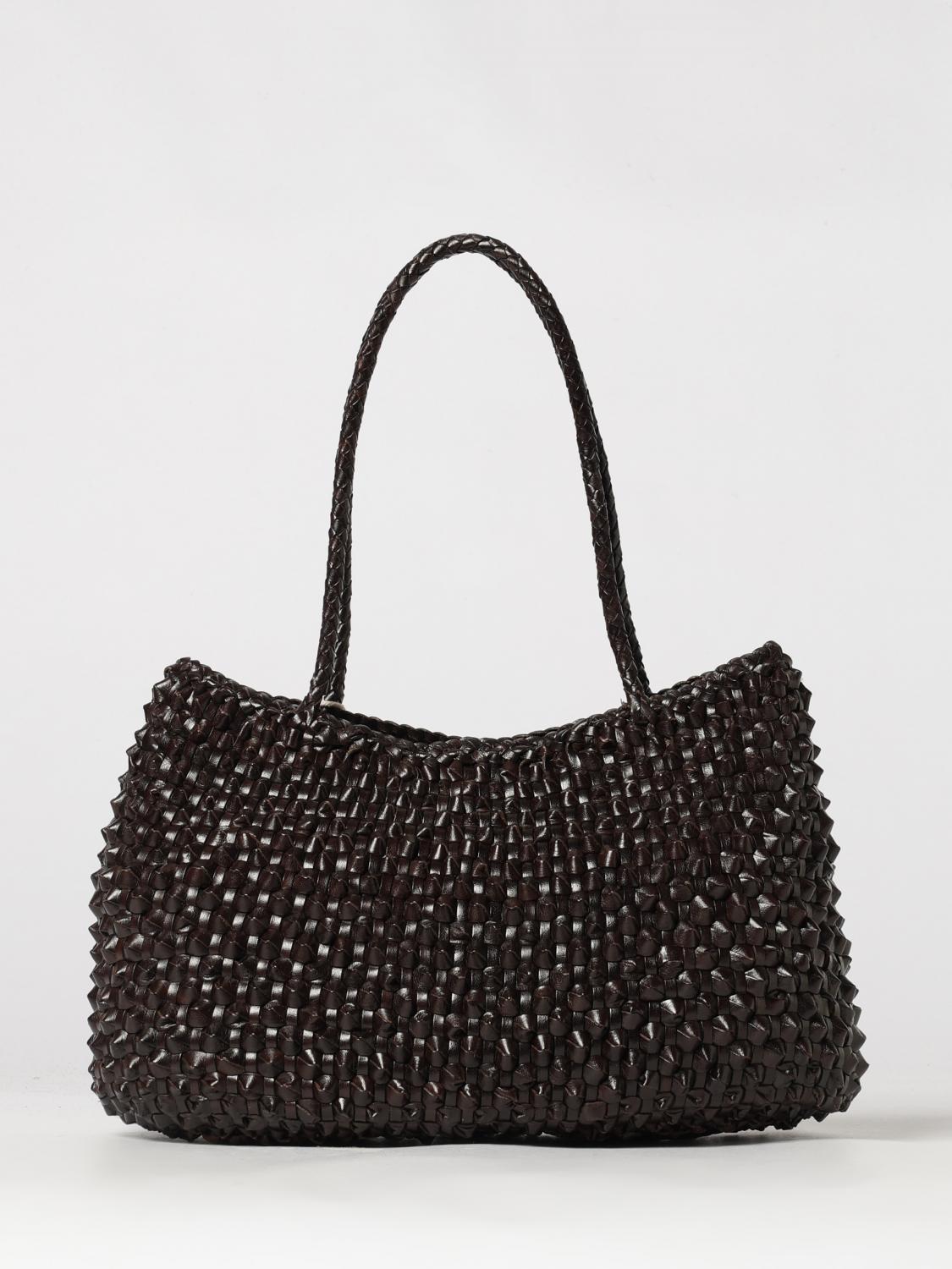 DRAGON DIFFUSION Shoulder Bag Woman color Brown