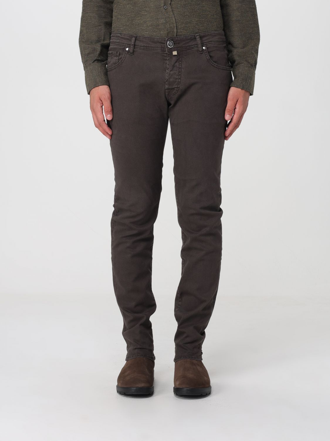 JACOB COHEN Pantaloni Uomo colore Marrone