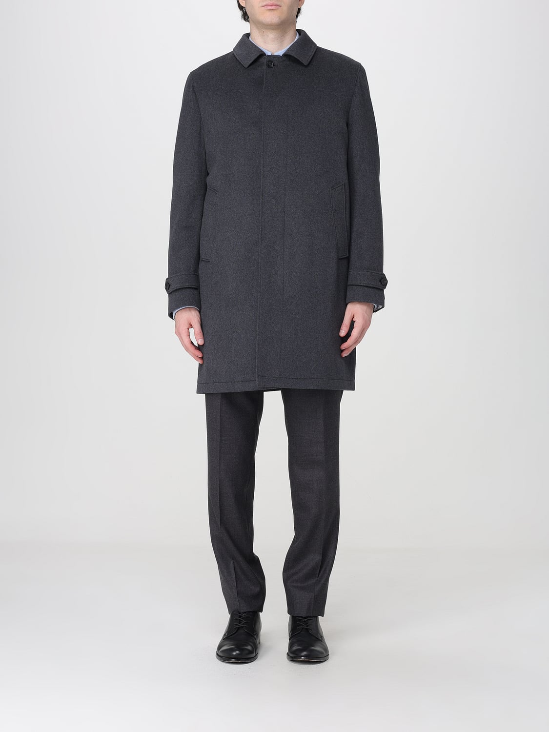 TAGLIATORE Coat Men color Grey