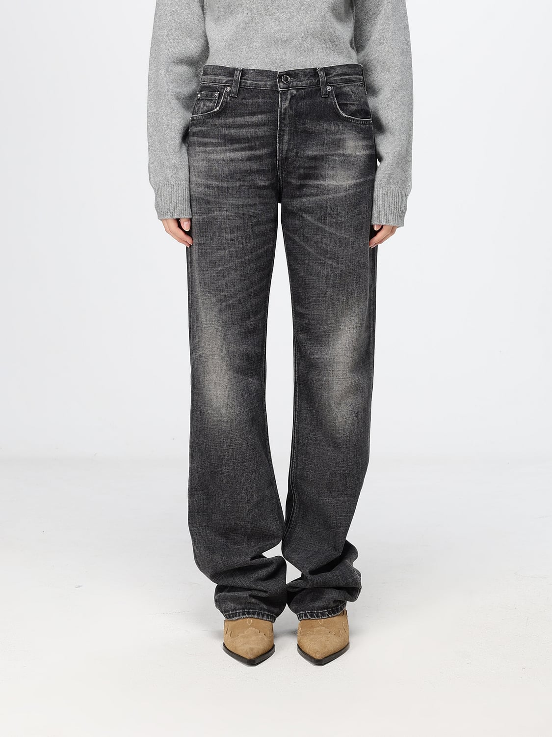 HAIKURE Jeans Donna colore Nero