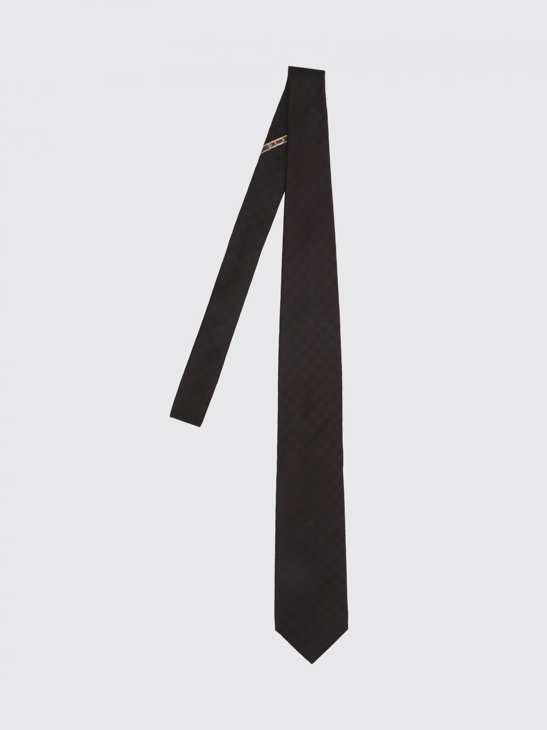 Gucci Tie Men In Black