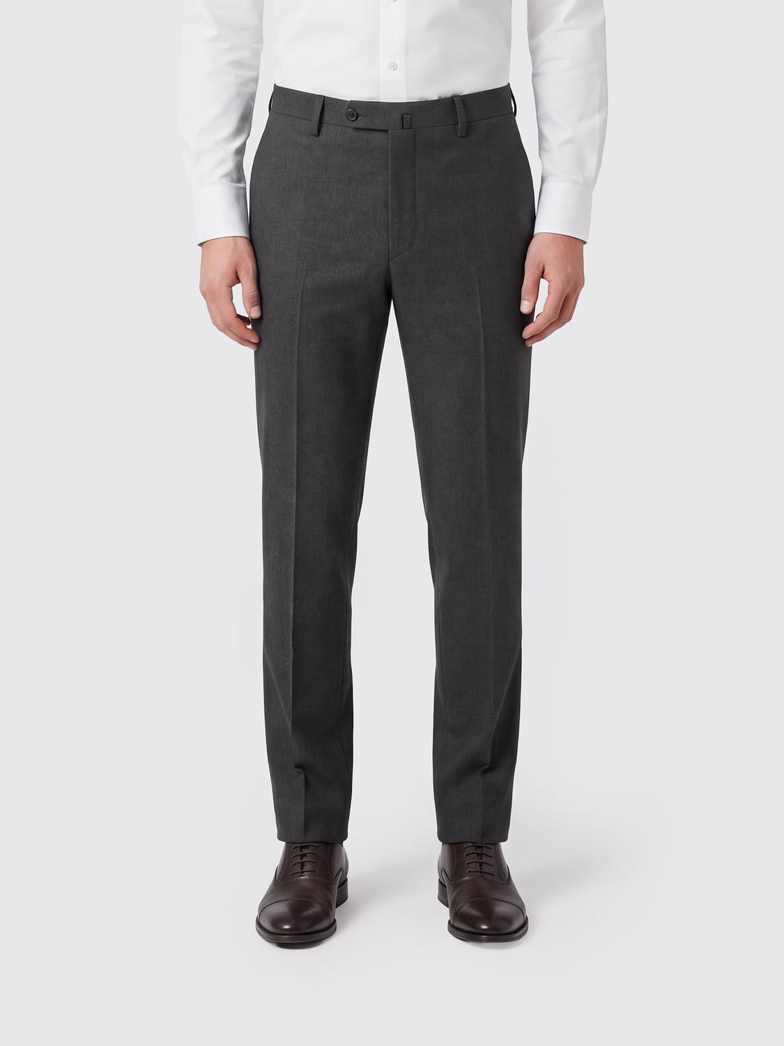 Incotex Slim Fit Pleated Stretch Virgin Wool Tailored Trousers