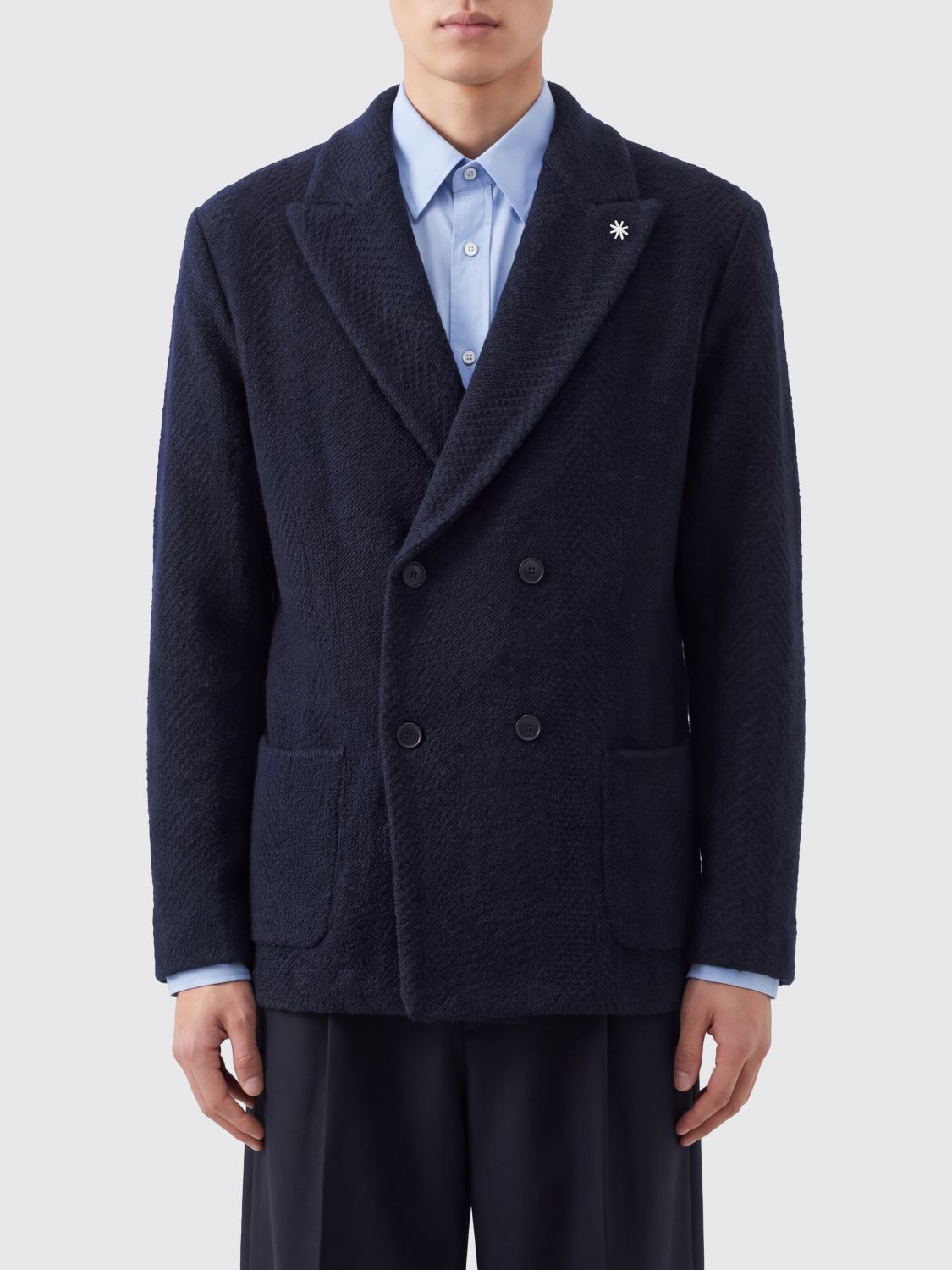 MANUEL RITZ Giacca Uomo colore Blue