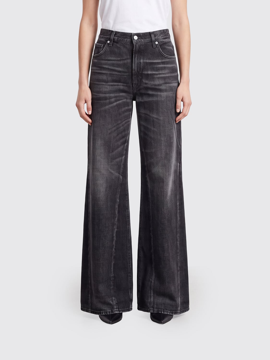 HAIKURE Jeans Donna colore Grigio