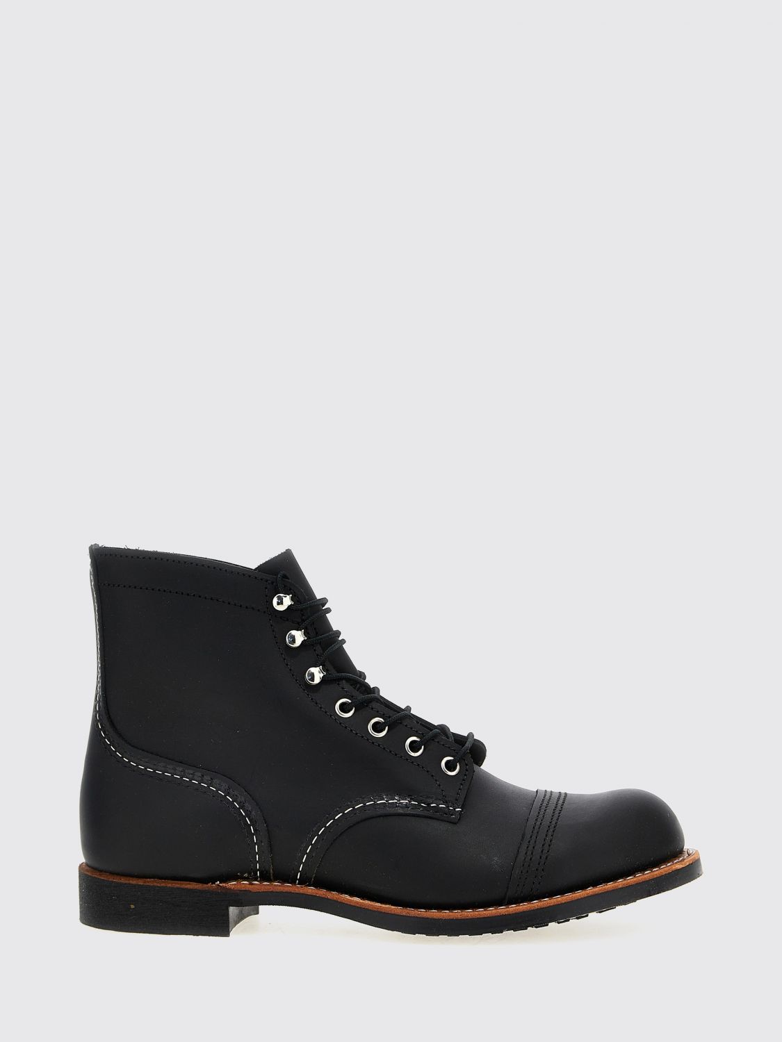 RED WING SHOES Iron Ranger Smooth Cow Leather Lace-Up Boots RED WING SHOES Iron Ranger Smooth Cow Leather Lace-Up Boots