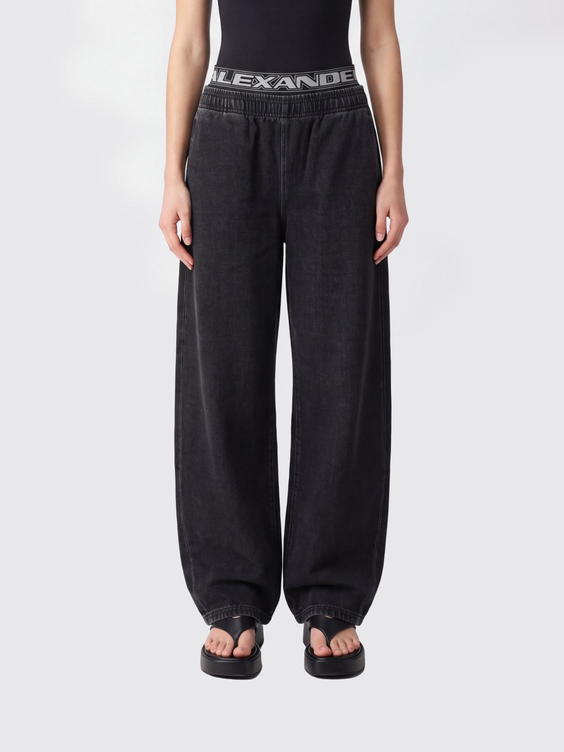 ALEXANDER WANG Pants Woman color Black