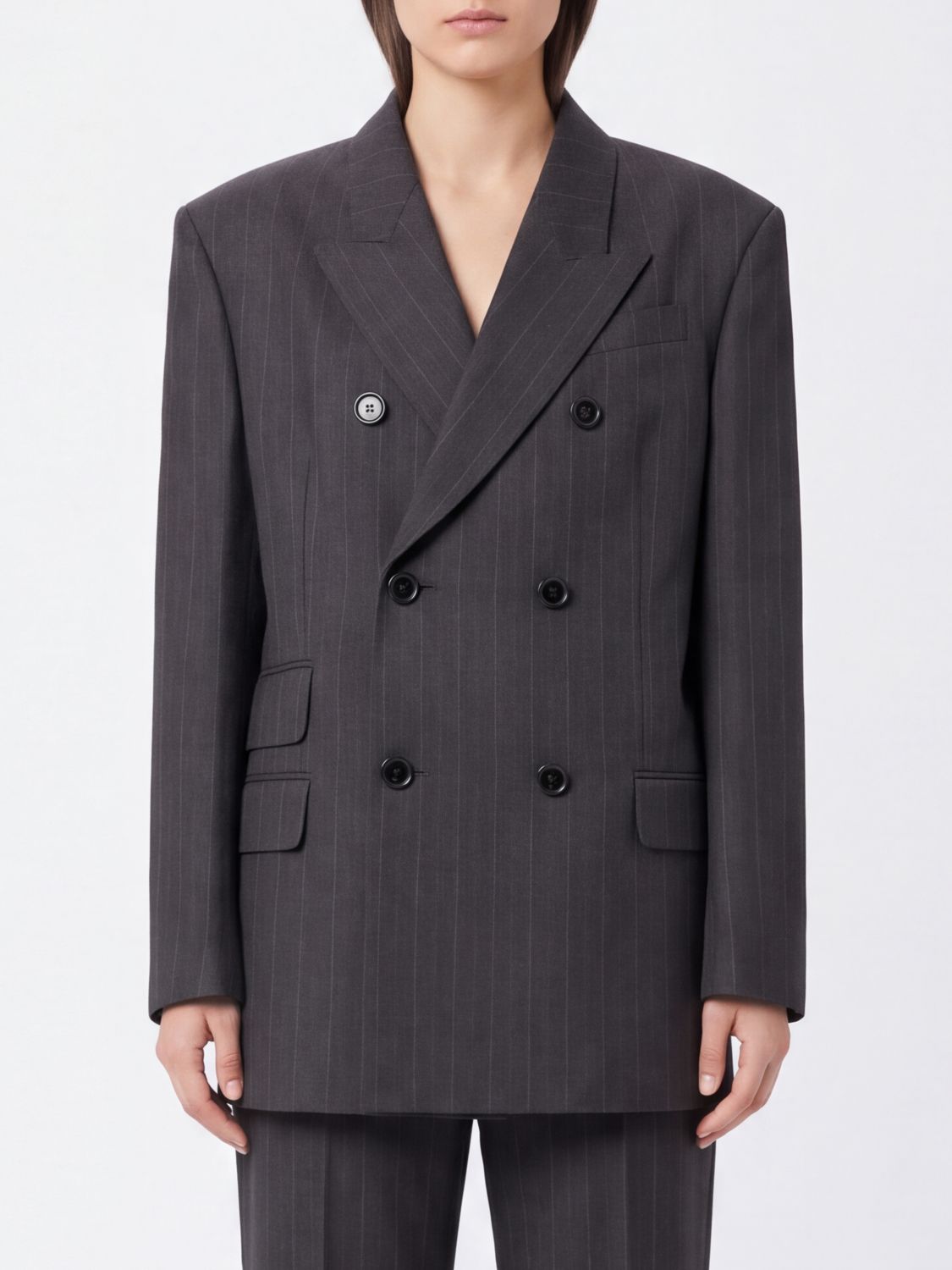 AMI PARIS Jacket Woman color Grey
