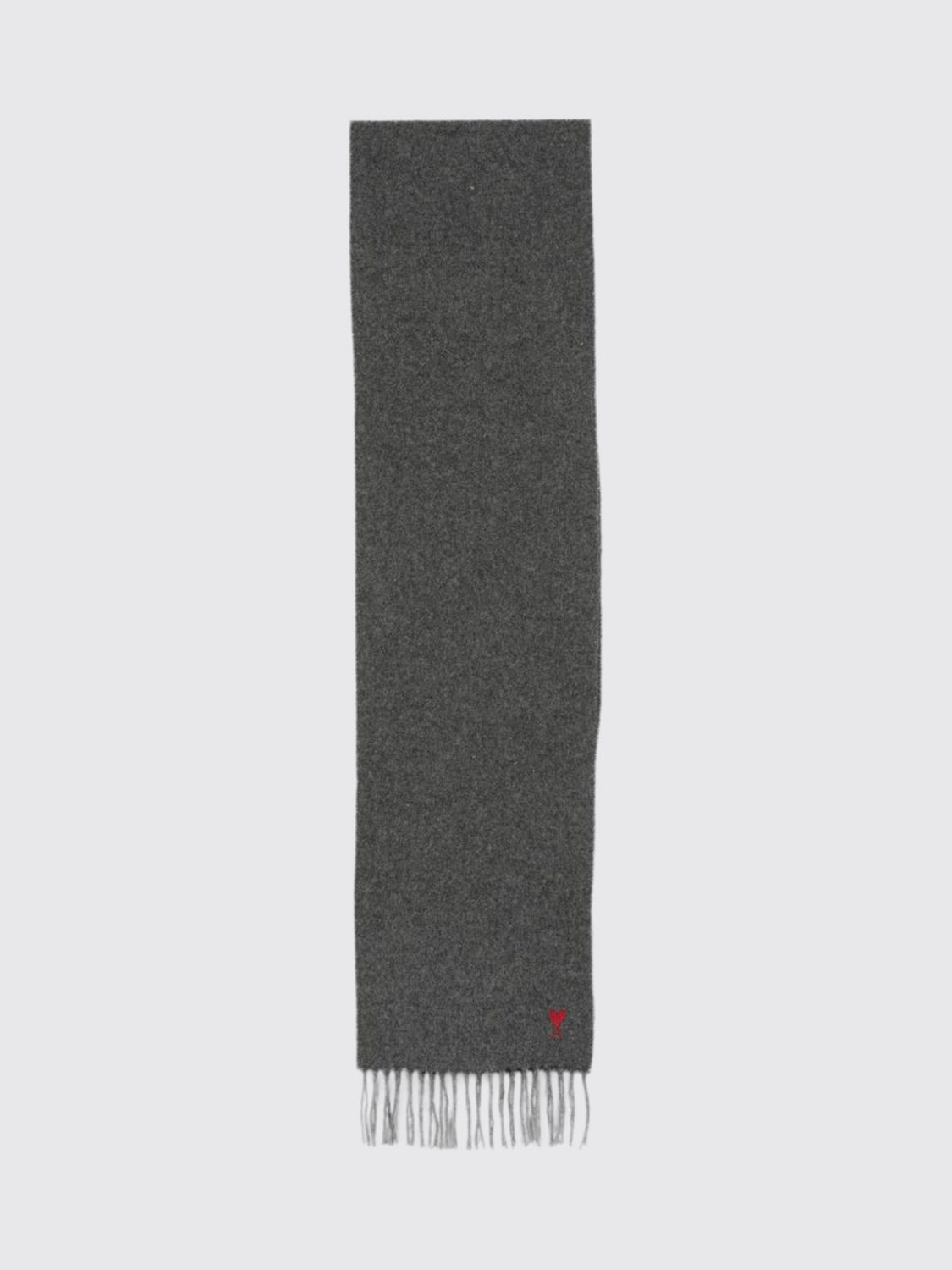AMI PARIS Scarf Woman color Grey