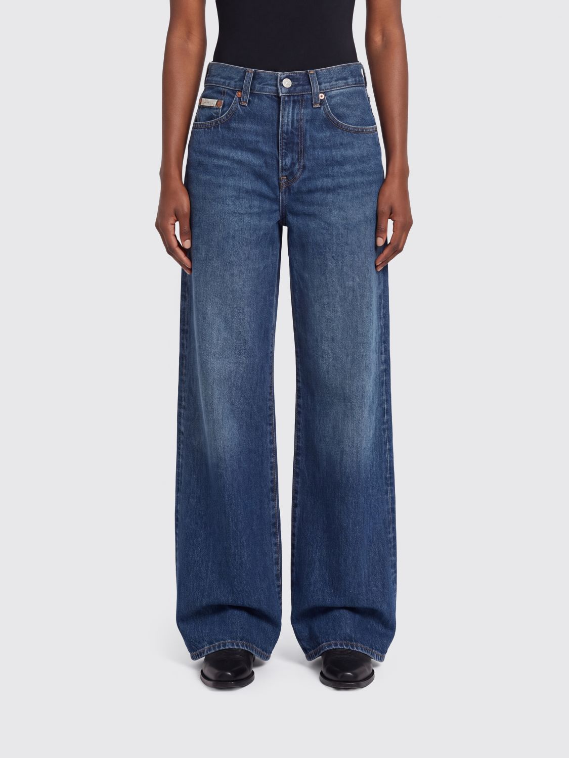 CALVIN KLEIN Jeans Woman color Blue