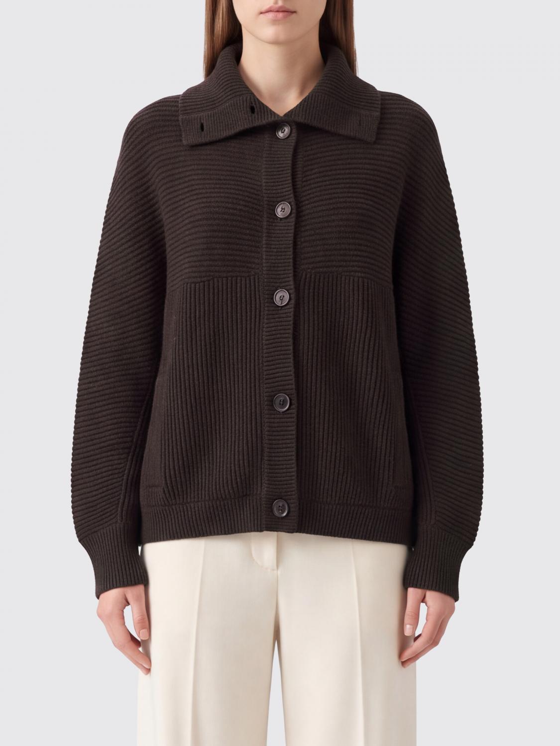 BRUNELLO CUCINELLI Pure Cashmere Cardigan with a sailor collar