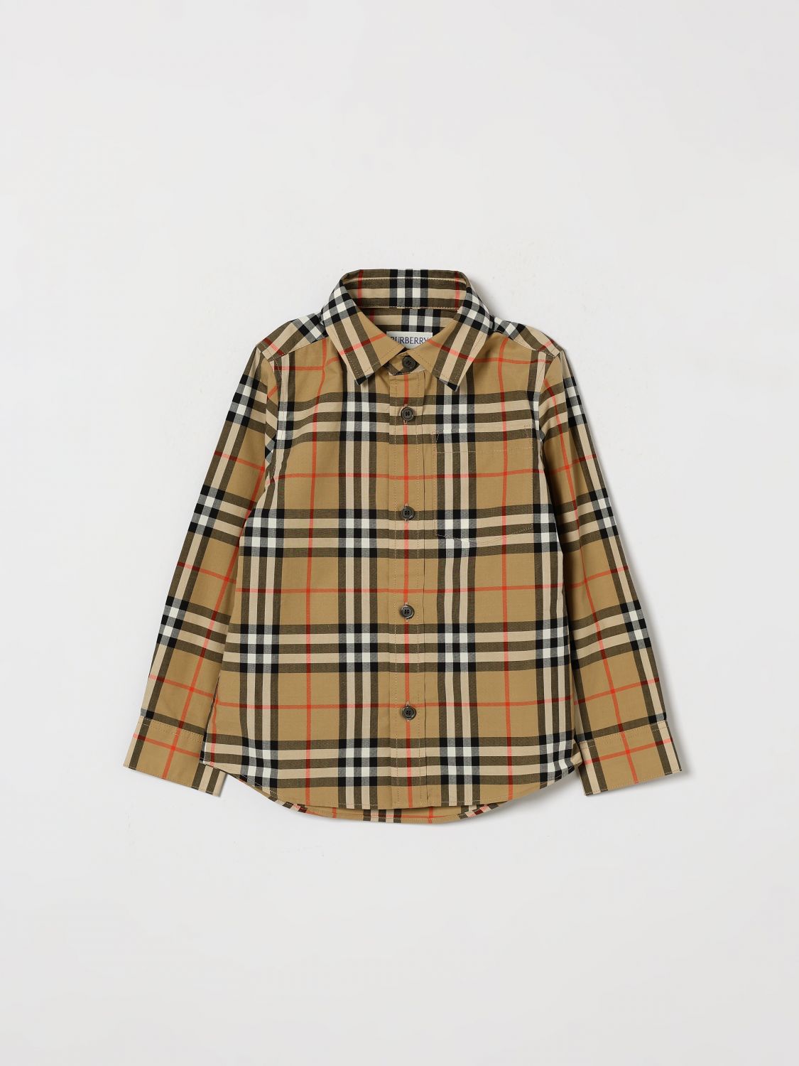 BURBERRY Camicia Bambino colore Beige