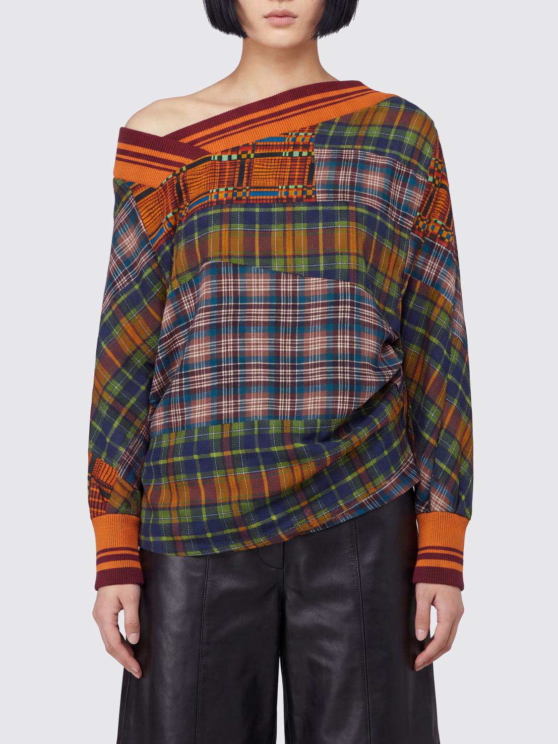 DRIES VAN NOTEN Skirt Woman color Orange