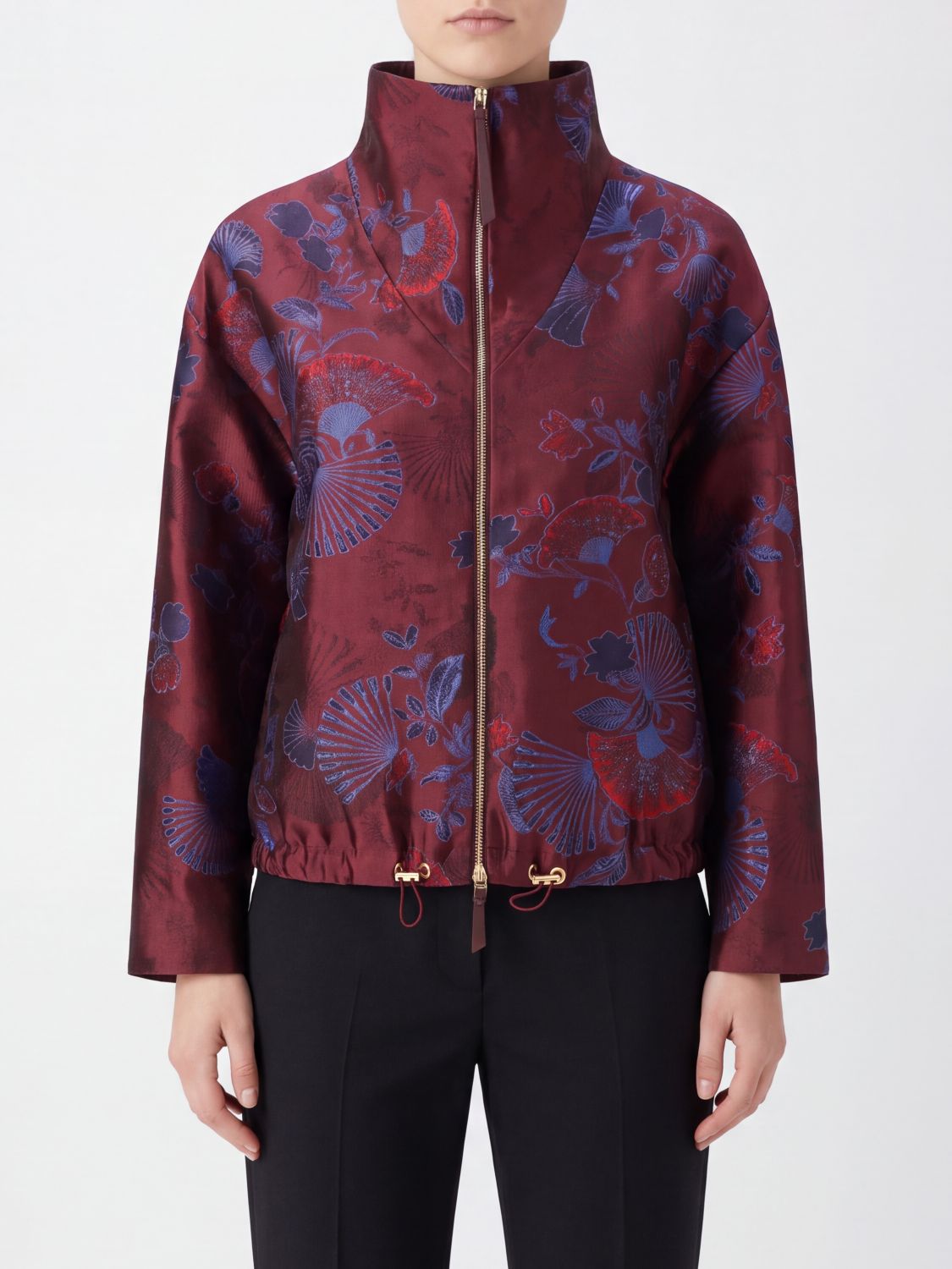 Giorgio Armani Jacket Woman Color Burgundy