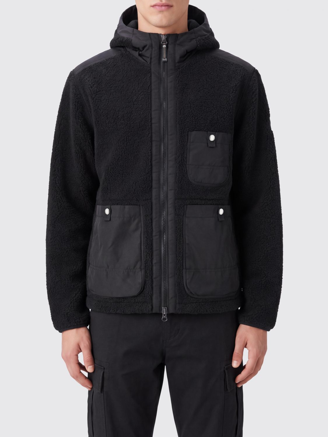 PARAJUMPERS Jacket Men color Black