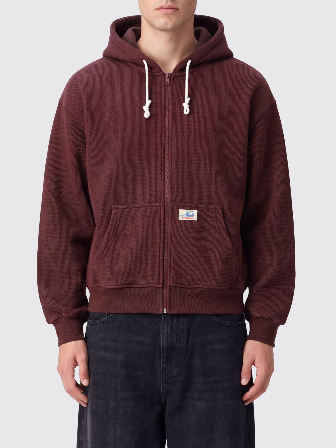 MAGLIANO Sweatshirt Men color Brown
