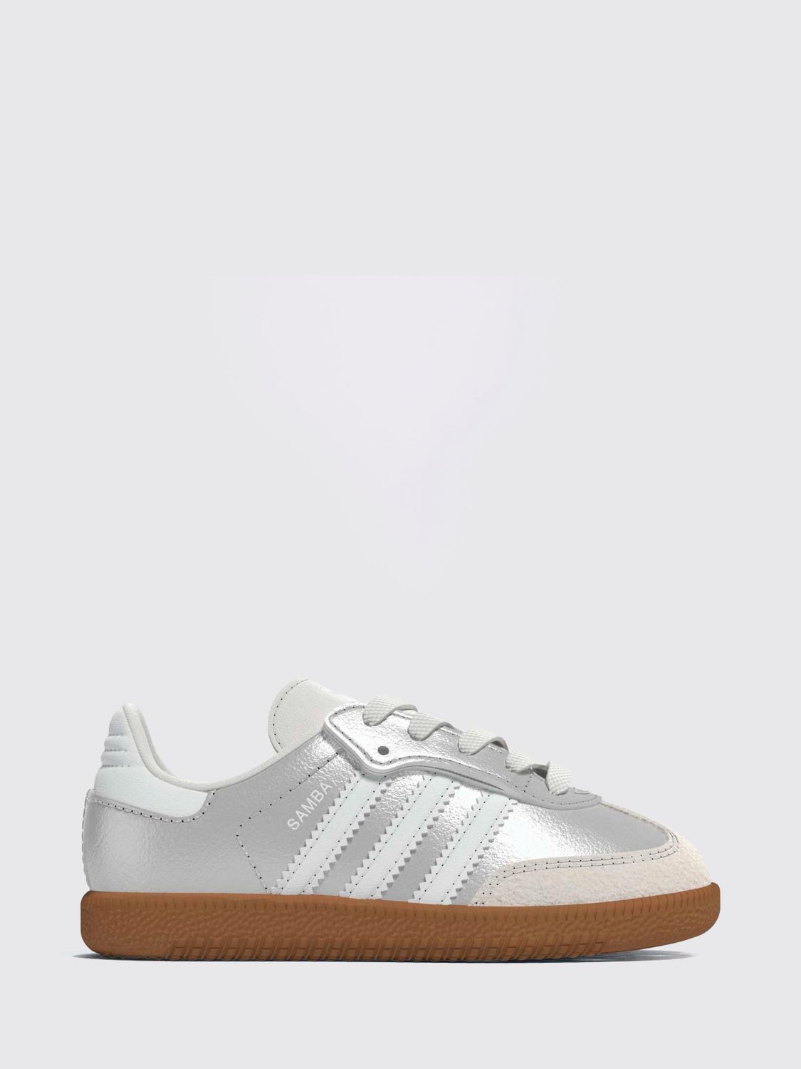 ADIDAS ORIGINALS Boy's Samba OG Leather Trainers with Hook-and-Loop Closure
