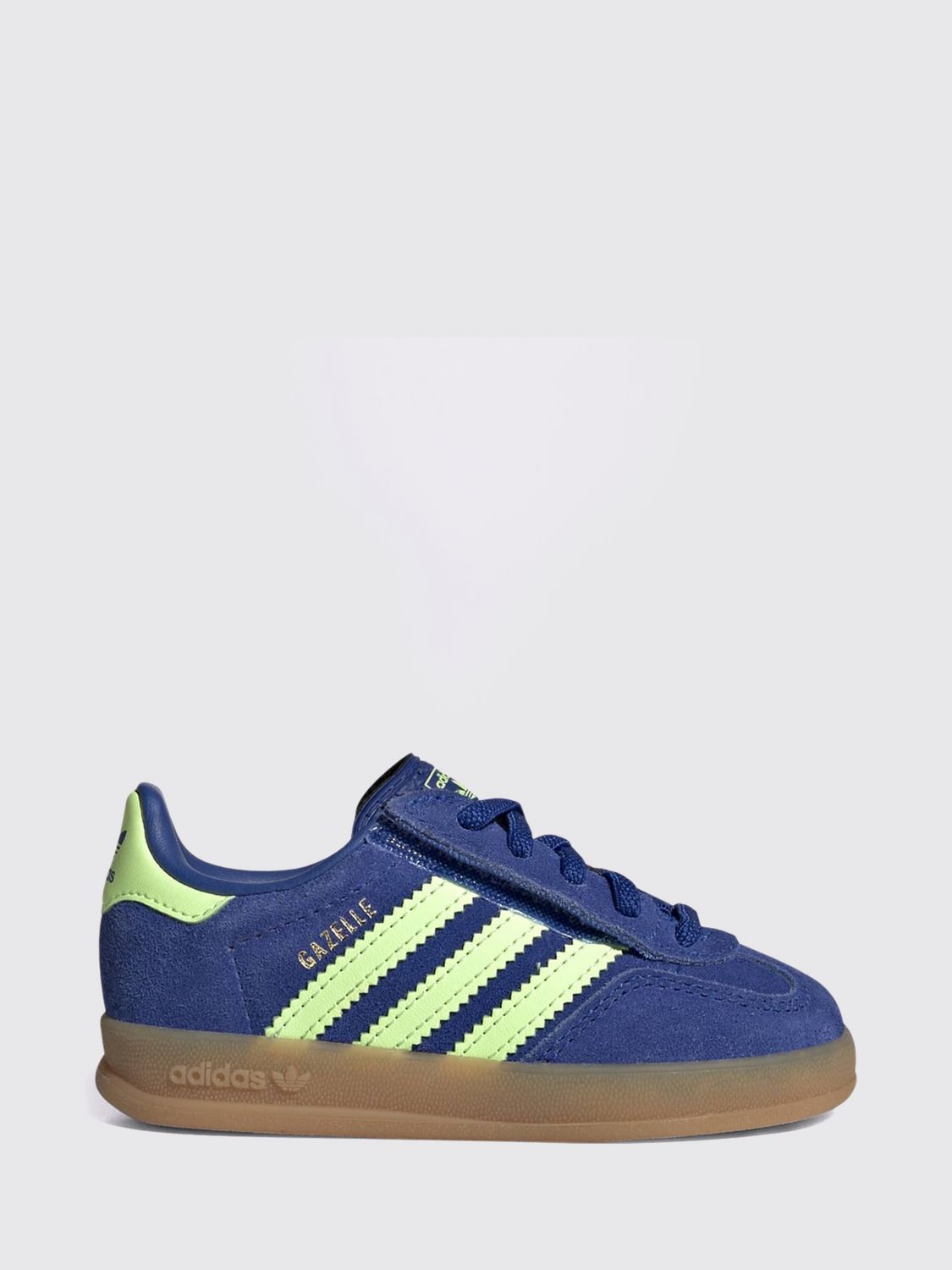 ADIDAS ORIGINALS Boy's Gazelle Indoor Trainers with Hook-and-Loop Closure