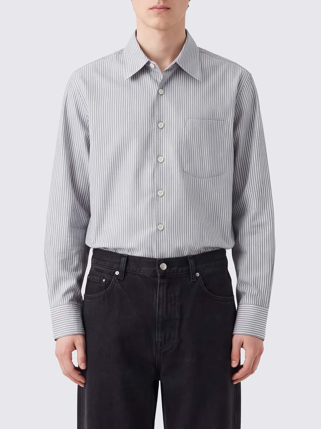 OUR LEGACY Shirt Men color Gnawed Blue