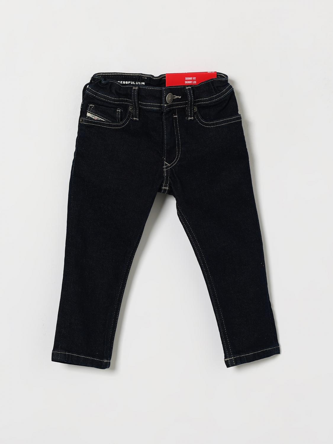 DIESEL Pants Kids color Denim