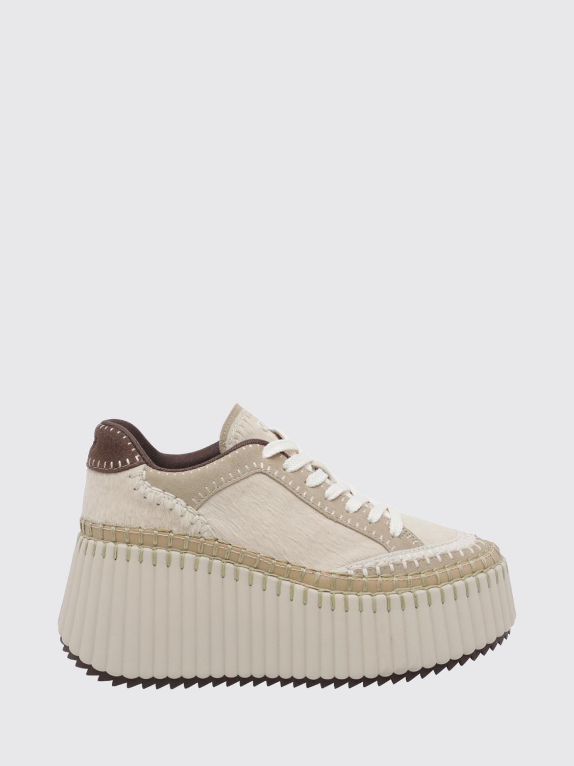 CHLOÉ Sneakers Donna colore Beige