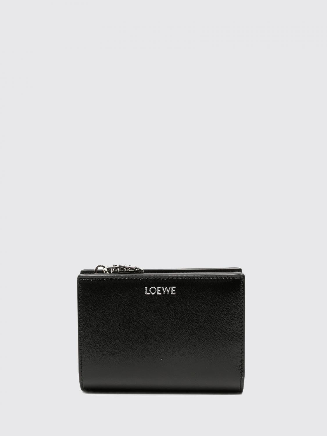 LOEWE Wallet Woman color Black