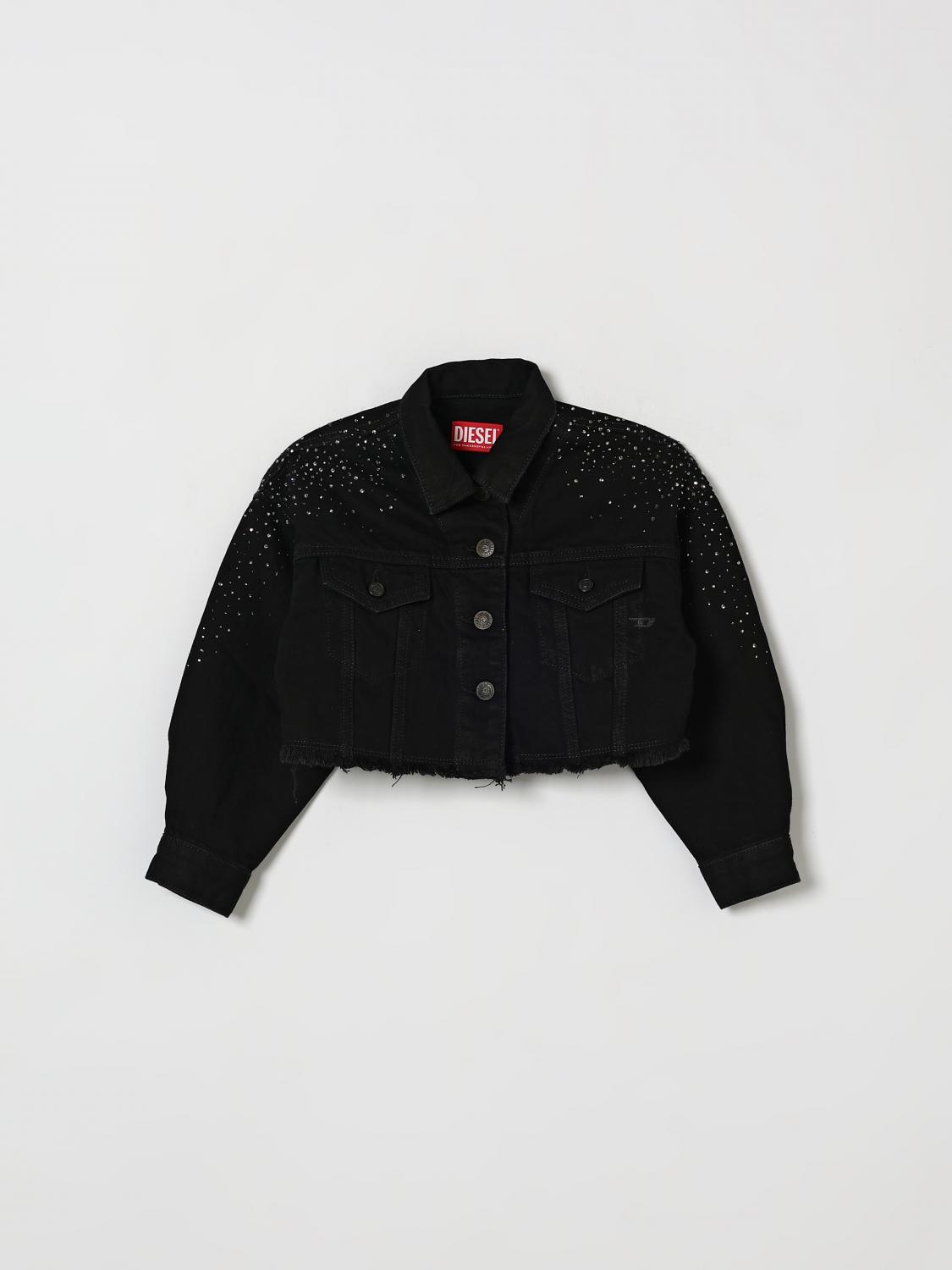 DIESEL Coat Kids color Black