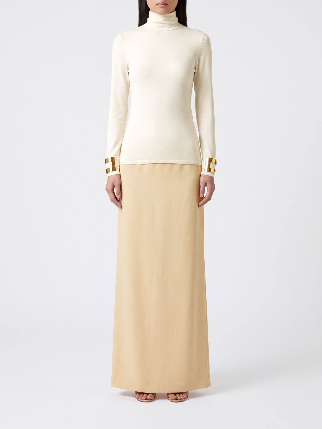 ELISABETTA FRANCHI Sweater Woman color White
