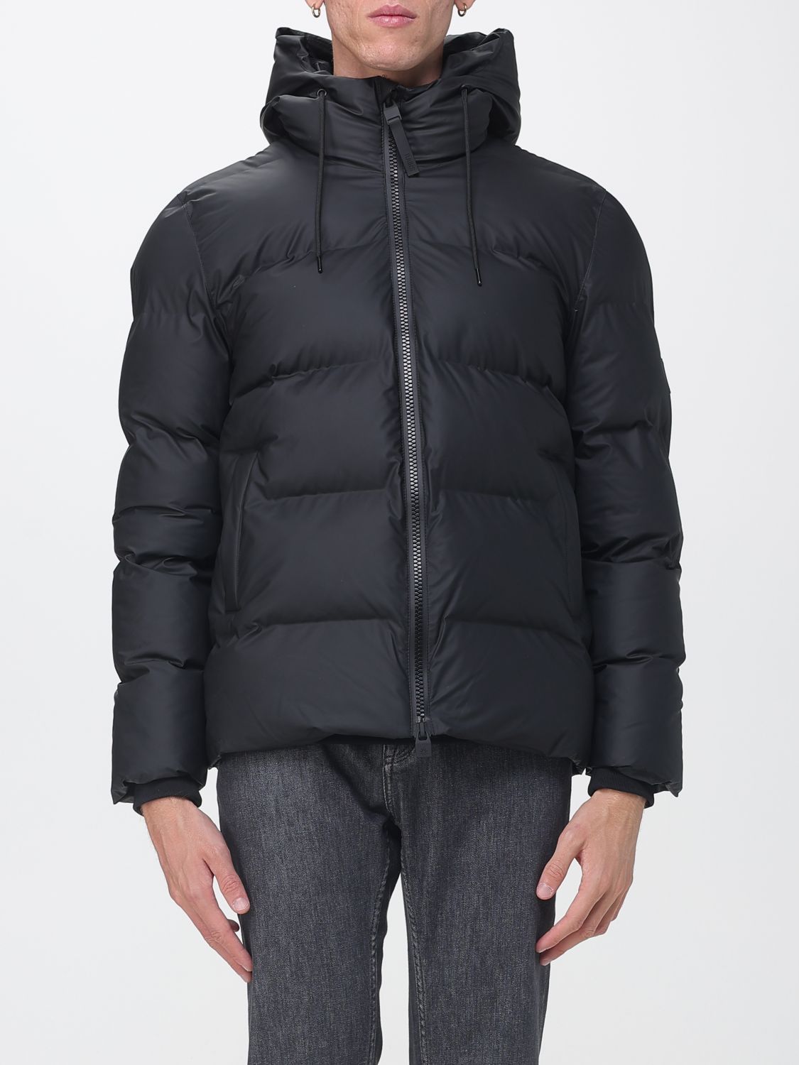 RAINS Alta Short Quilted Puffer Jacket with Hood, Water-Repellent and Windproof RAINS Alta Short Quilted Puffer Jacket with Hood, Water-Repellent and Windproof
