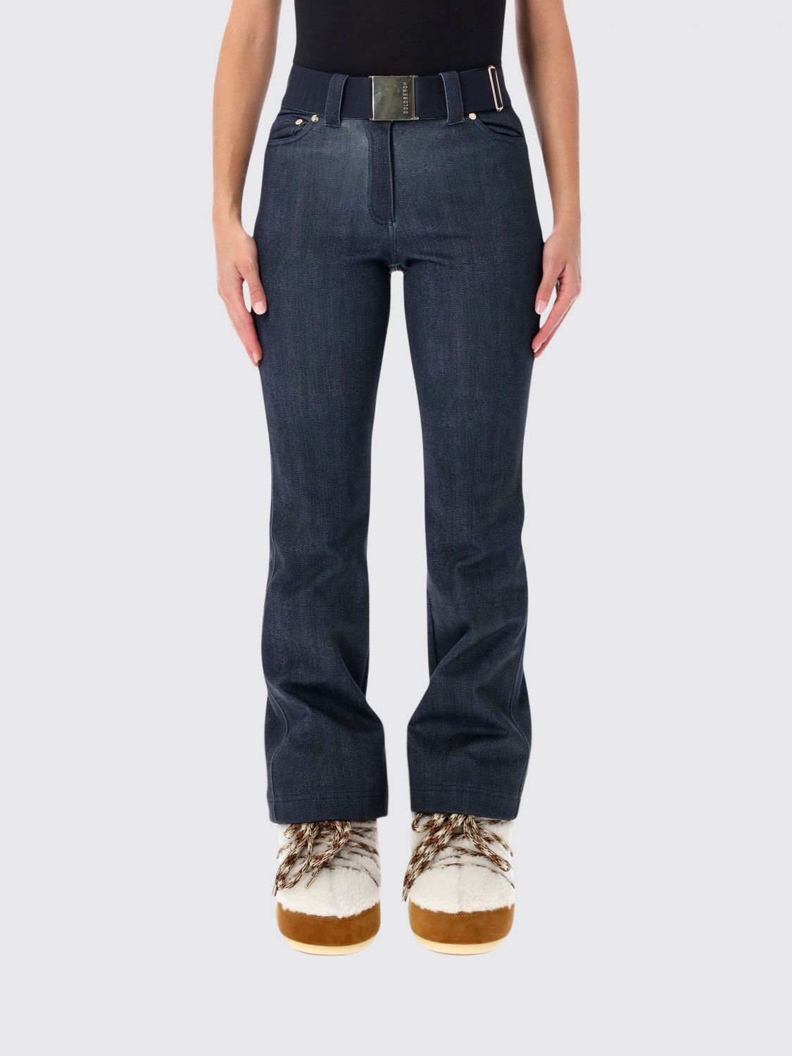 Goldbergh Fuji Flared Stretch-Technical Fabric Mid-Rise Ski Trousers