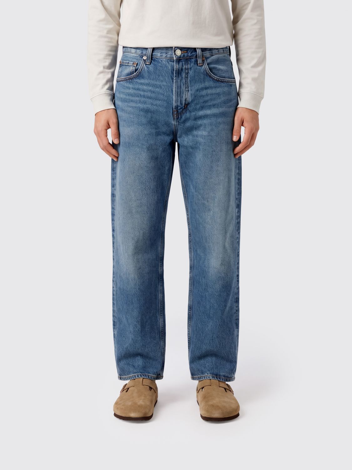 AGOLDE Jeans Men color Denim