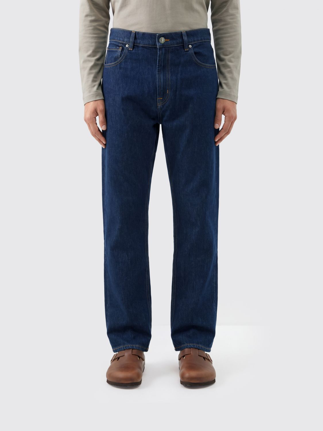 7 FOR ALL MANKIND Jeans Men color Blue