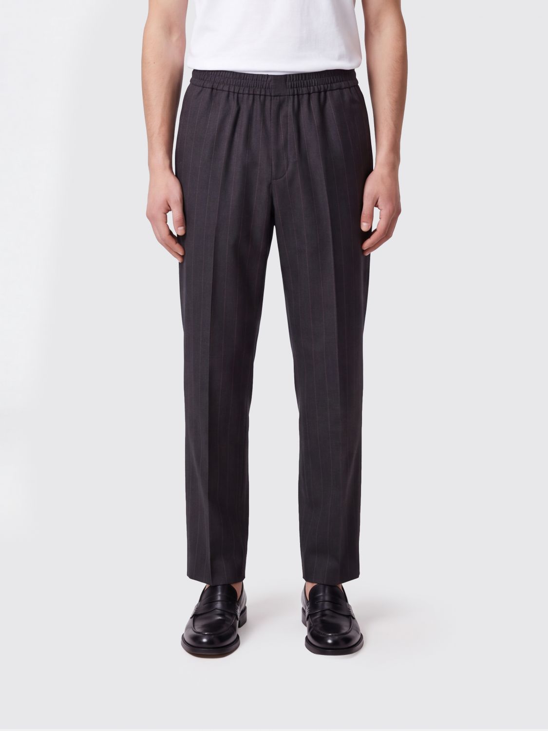 AMI PARIS Pants Men color Charcoal