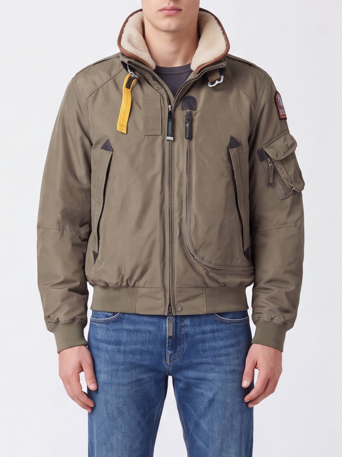 PARAJUMPERS Jacket Men color Green