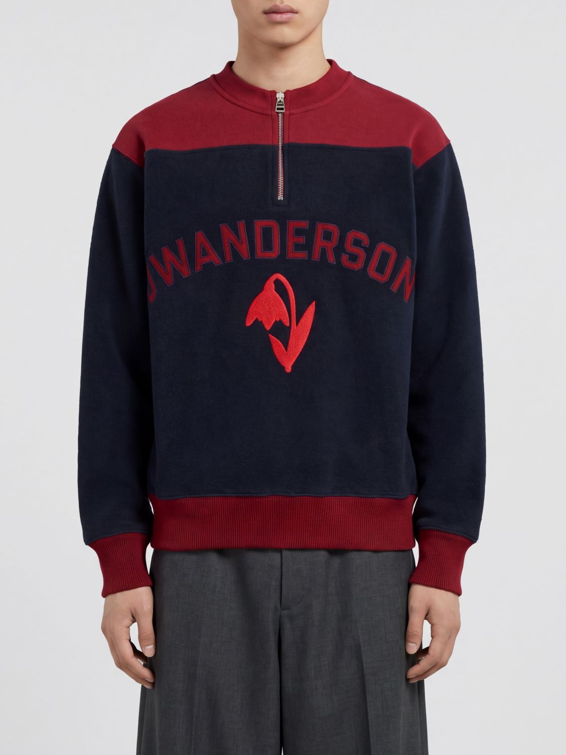 JW ANDERSON Sweatshirt Men color Navy