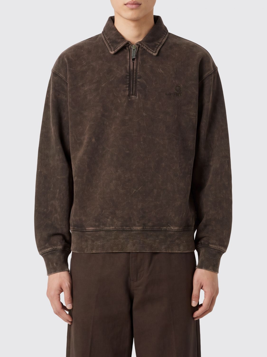 CARHARTT WIP Felpa Uomo colore Tabacco