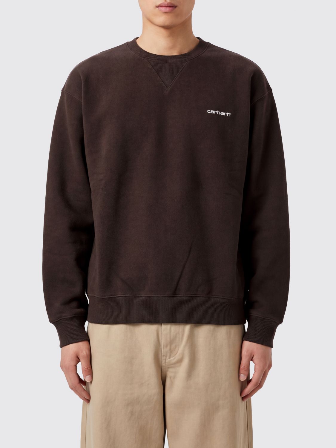 CARHARTT WIP Felpa Uomo colore Tabacco